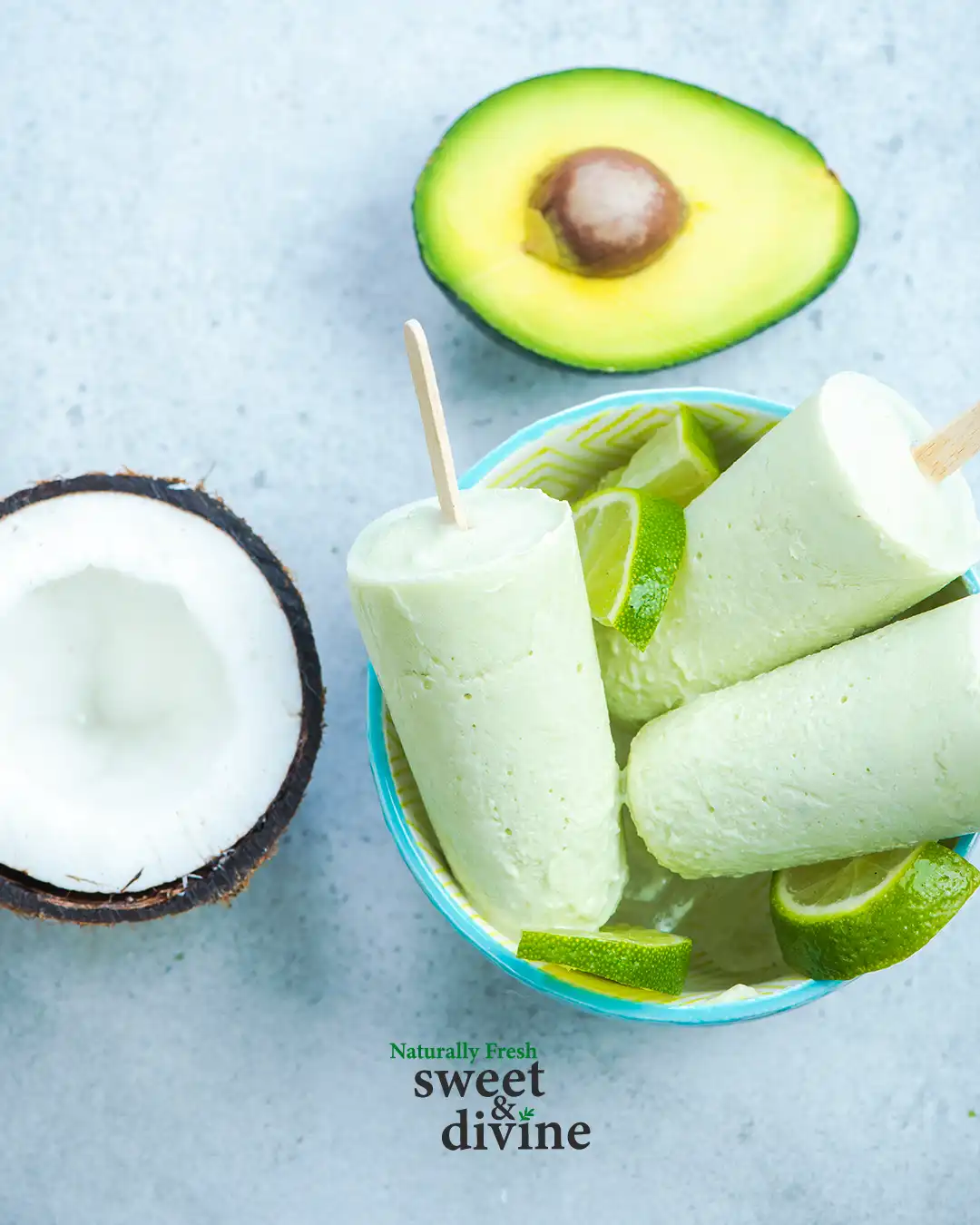 Paletas Heladas de Aguacate